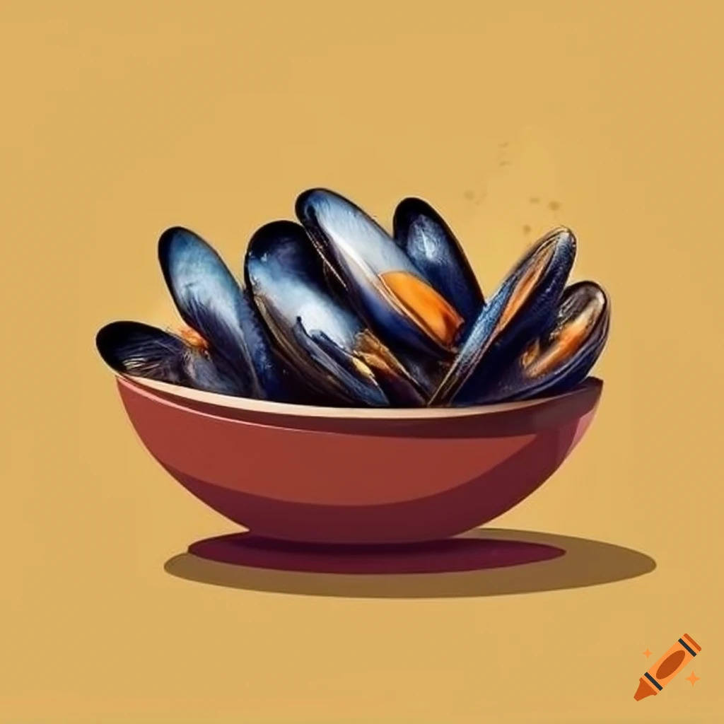 Icon of mussels and French fries