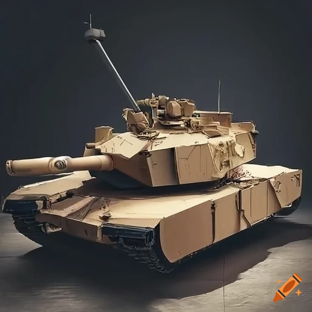 Hyper realistic photo of an M1E3 Abrams tank