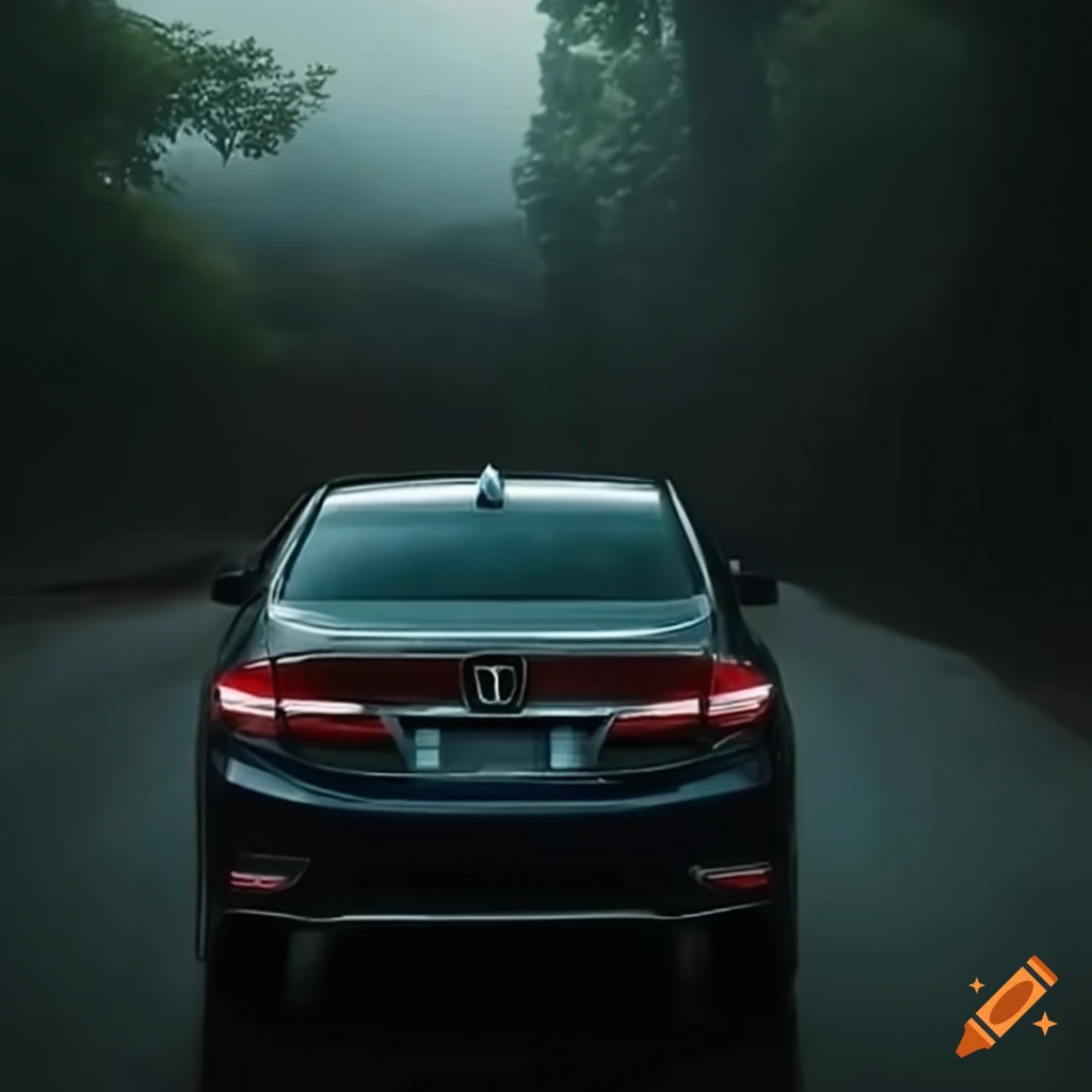 Art directed ad campaign featuring Honda Accord with compelling copywriting