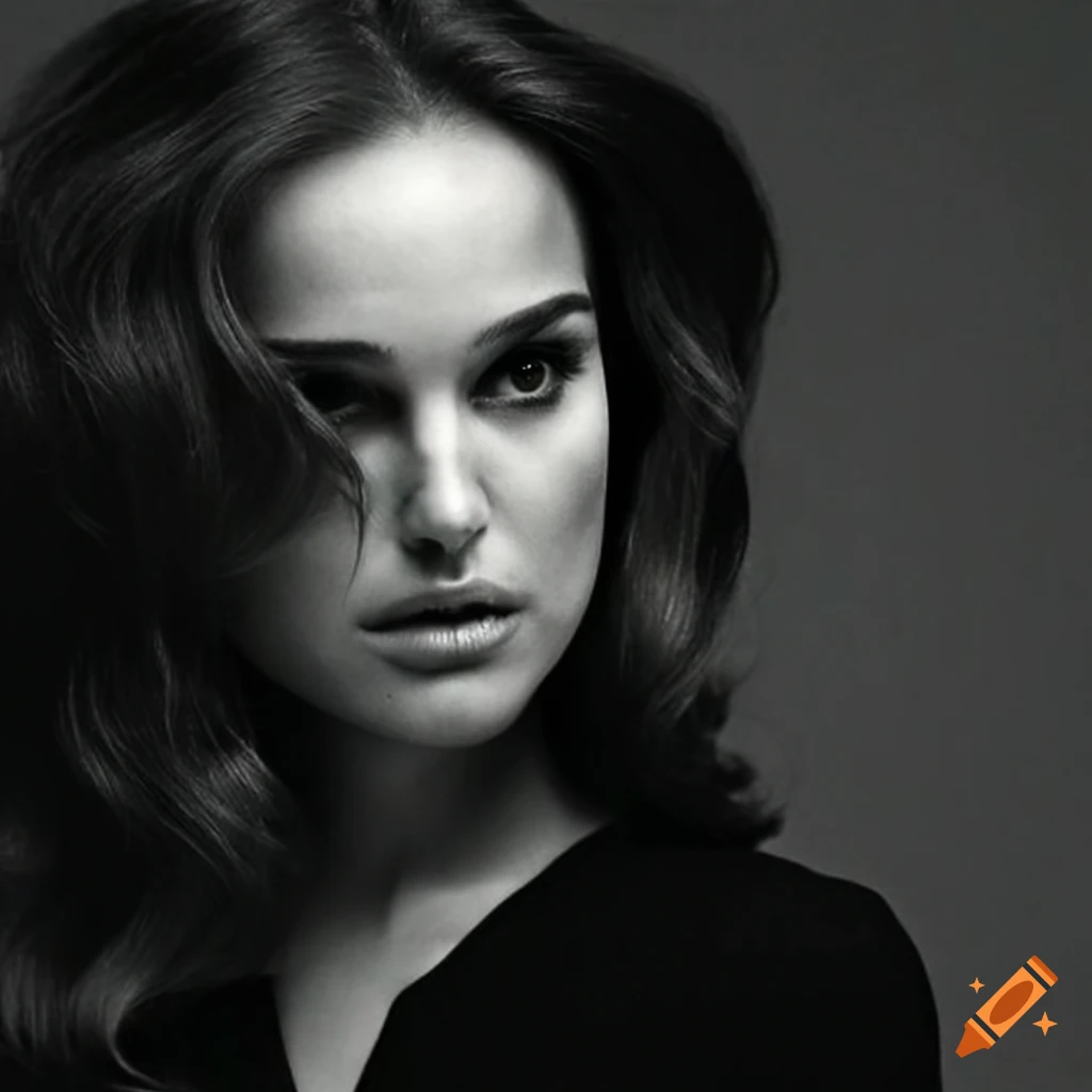 Fashion model resembling Natalie Portman