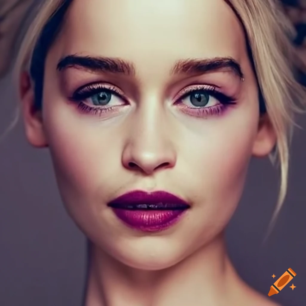 Runway model resembling Emilia Clarke