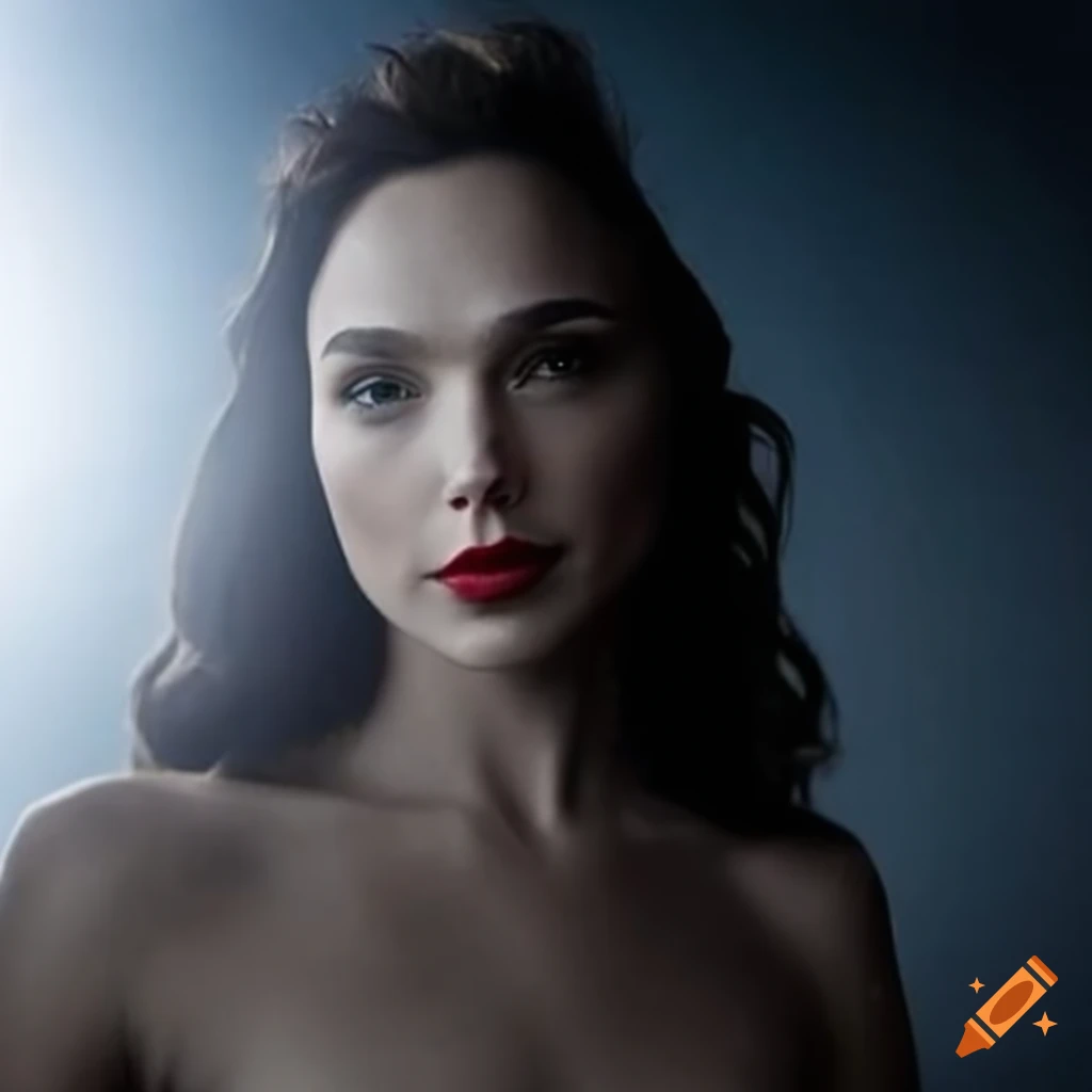 Runway model resembling Gal Gadot