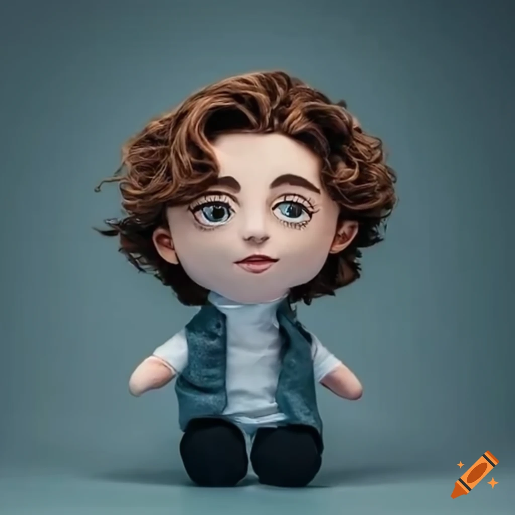 Timothee Chalamet plushie