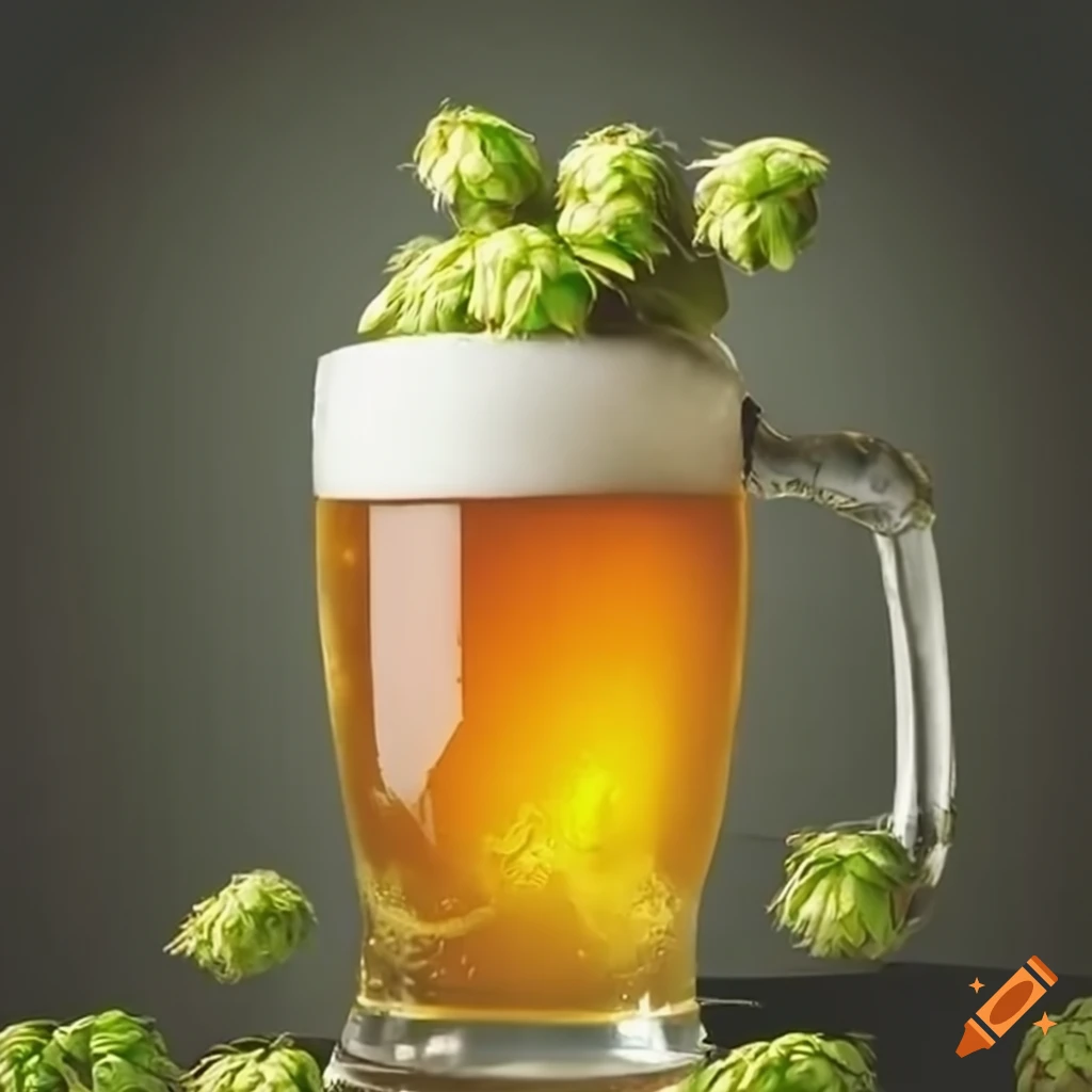 Hops used in beer brewing