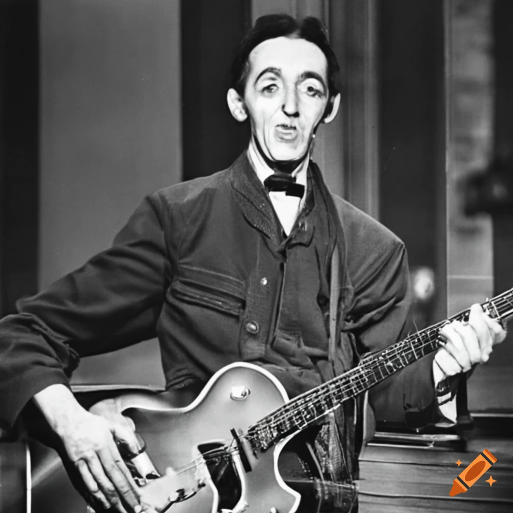Woody Guthrie merged with Paul McCartney