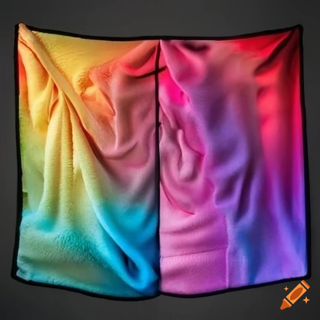 Colorful sublimation towel