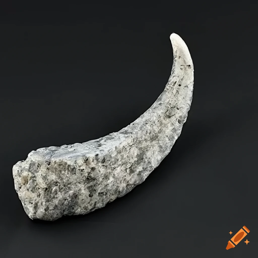 Granite stone talon or fang or claw