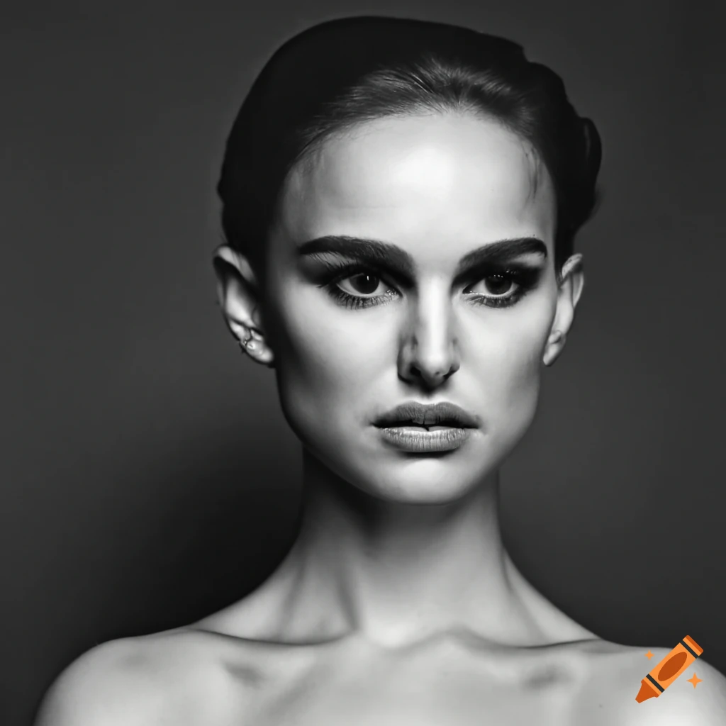 Fashion model resembling Natalie Portman