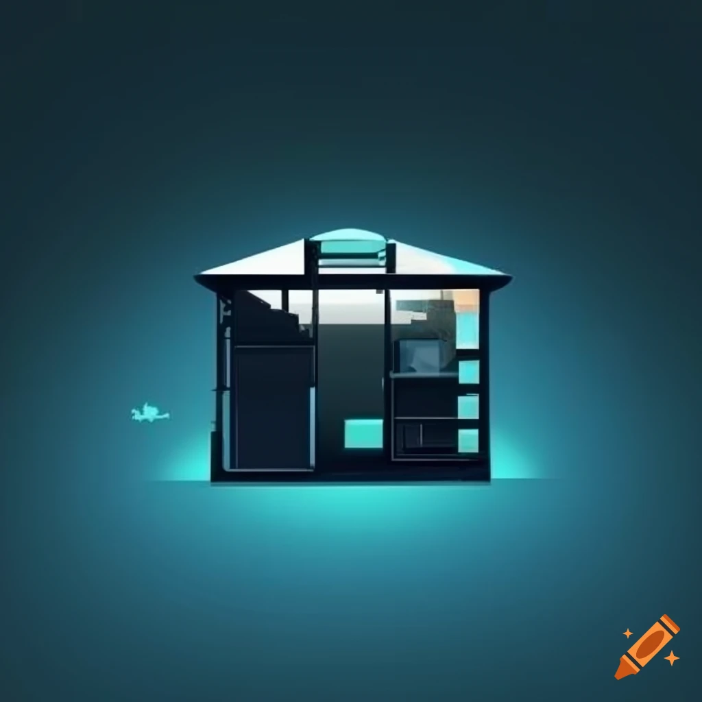 Storage unit rental logo design