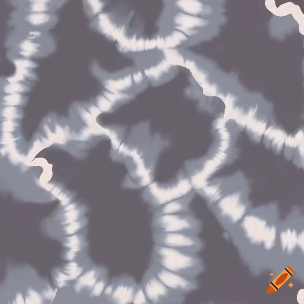 Seamless grayscale tie dye texture