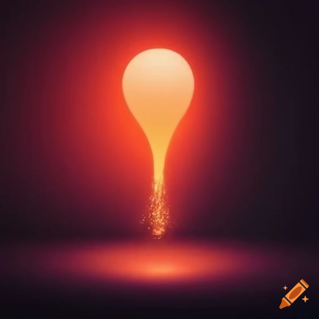Image with two-color gradient background and a white shape in the middle