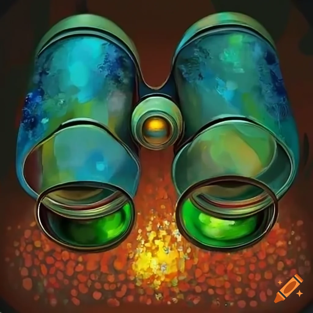 Enchanted binoculars with future sight abilities