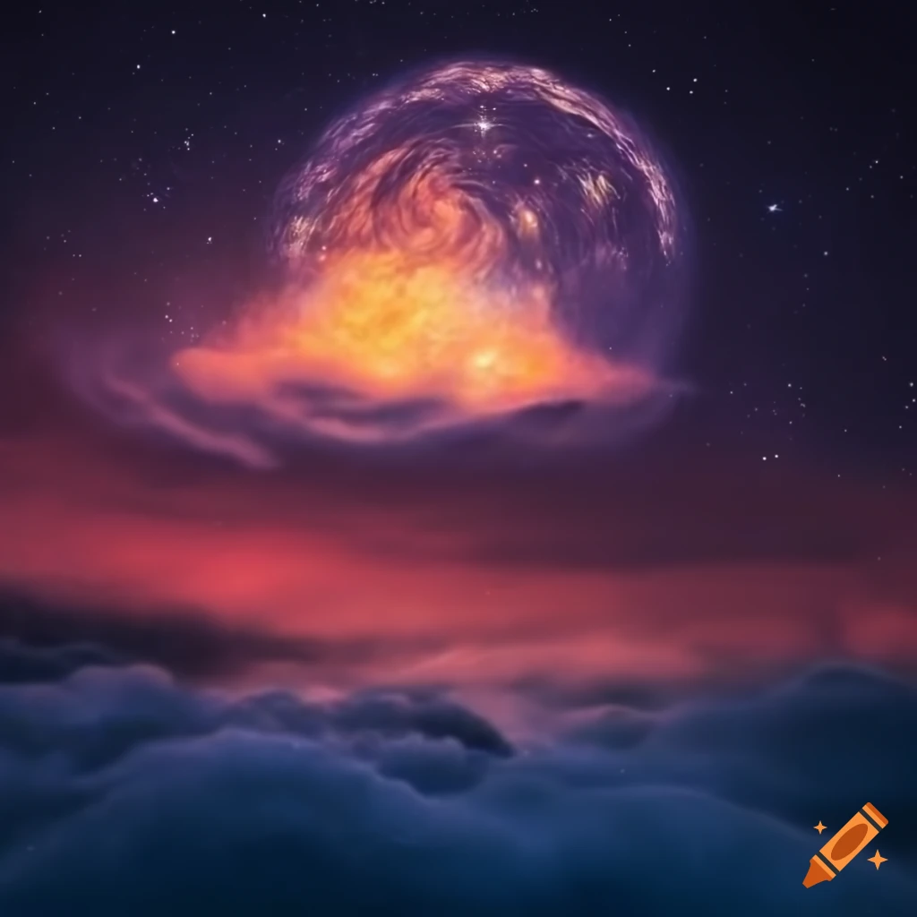 Boy sleeping on a cloud in a starry night for Dreamin' album cover