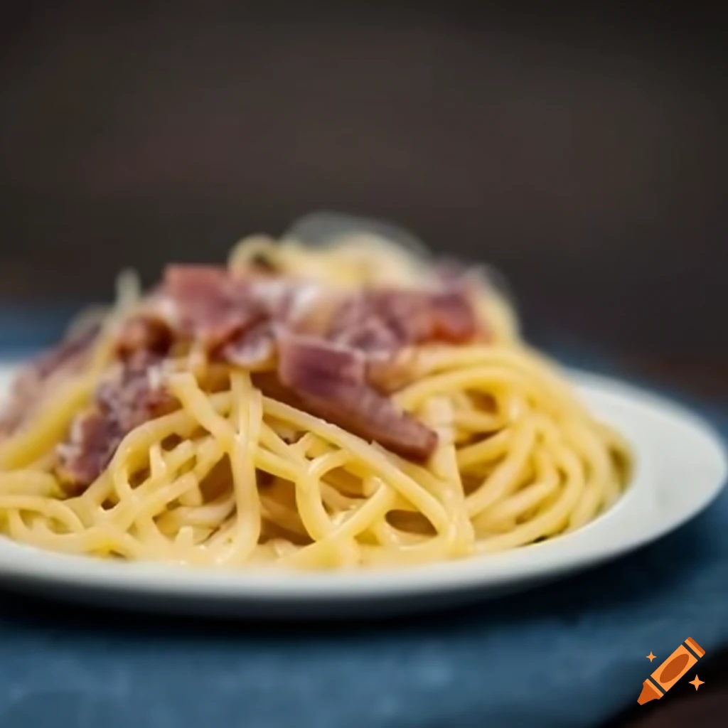 Spaghetti Carbonara dish