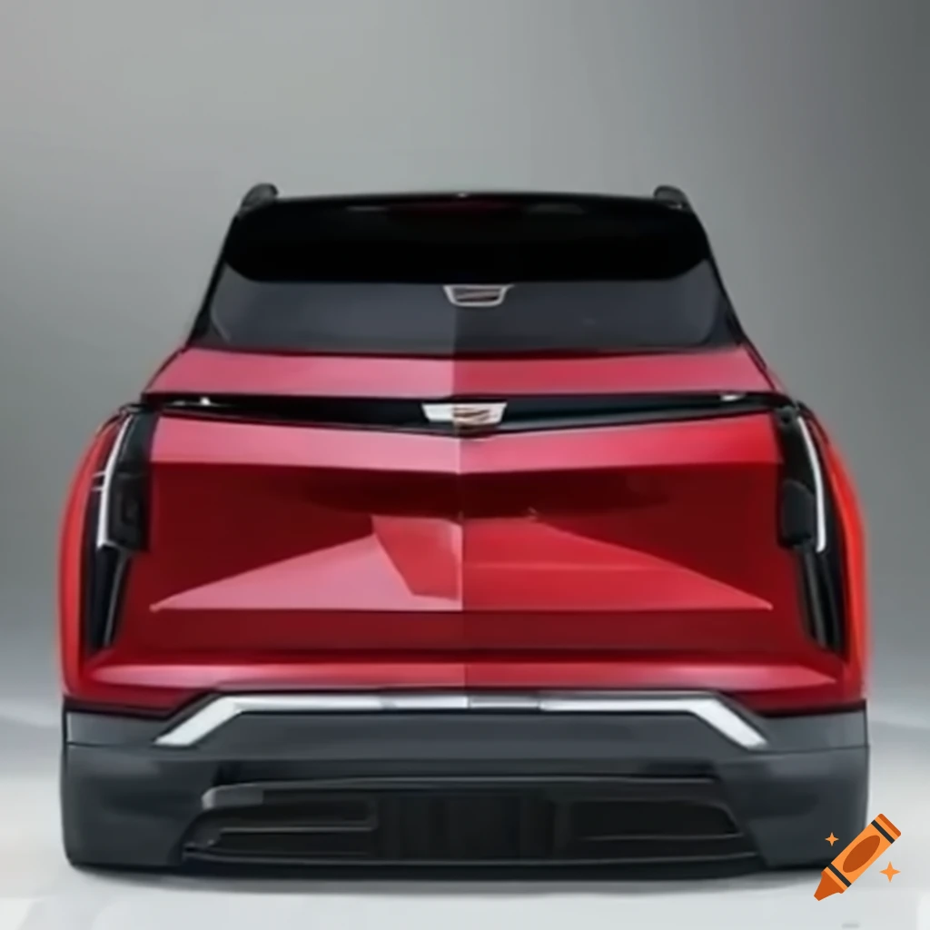 2024 Cadillac soccer mom SUV rear view