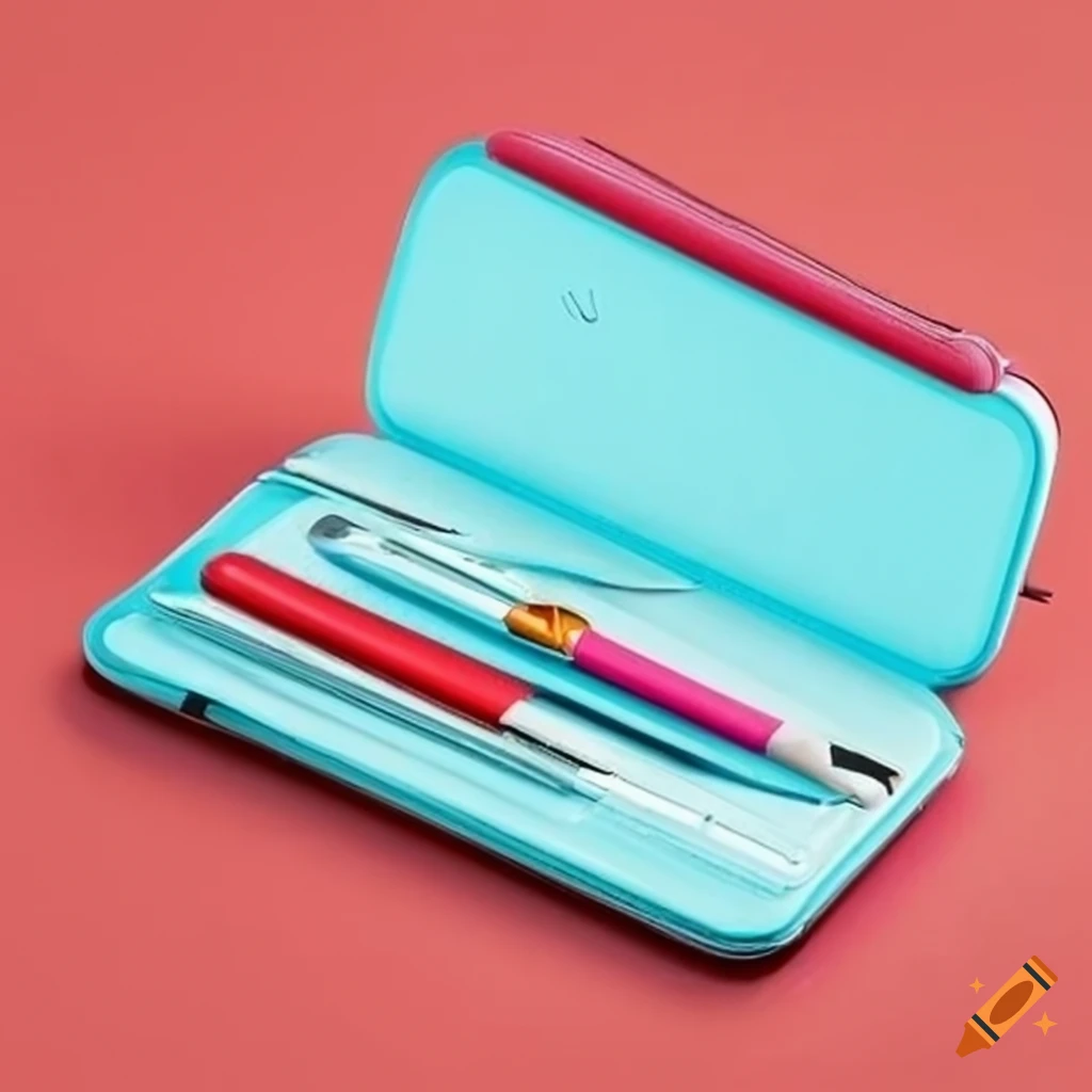 Pencil box with smart pen