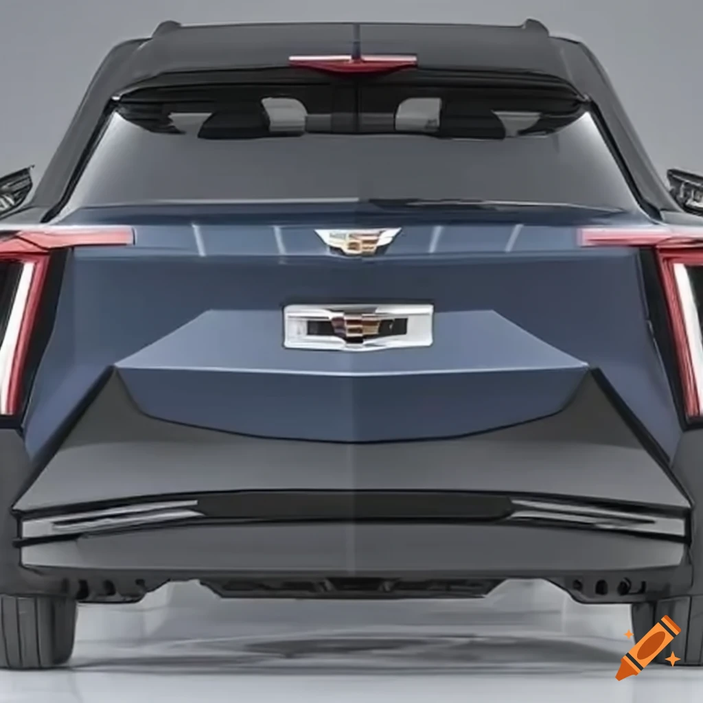 2024 Cadillac soccer mom SUV rear view