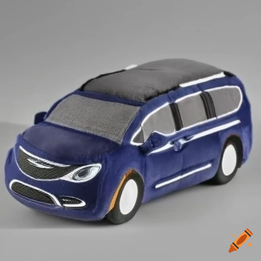 2017 Chrysler Pacifica dark blue plush toy