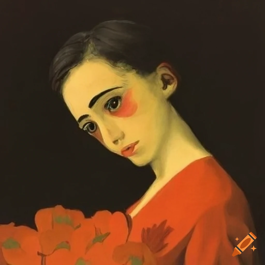 Félix Vallotton's field of flowers in pastel colors
