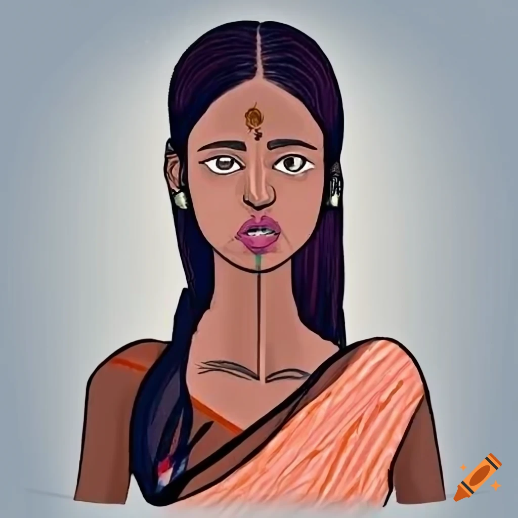 Young Indian woman in her mid-20s experiencing symptoms of PCOD