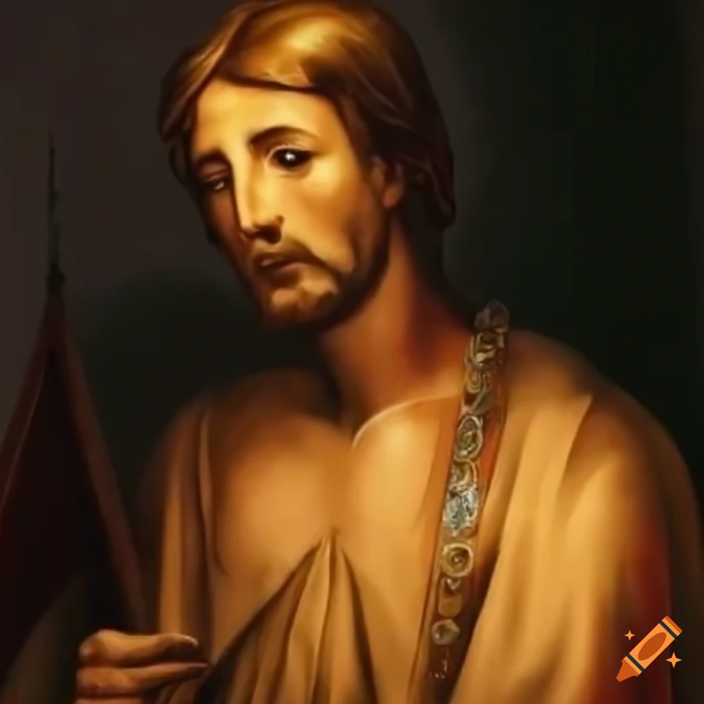 Colorful image of San Sebastian Martyr