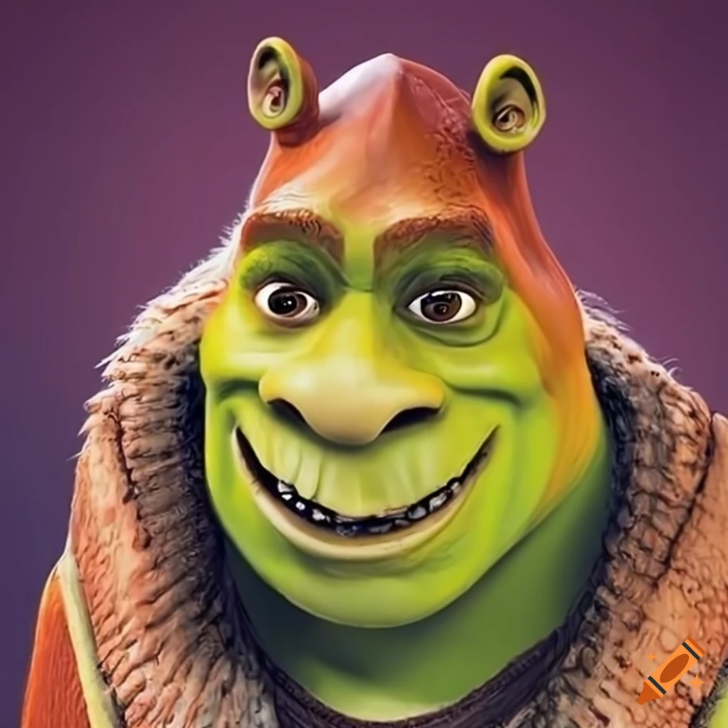 Shrek and Jar Jar Binks