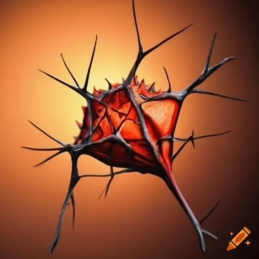 Triangle with thorn