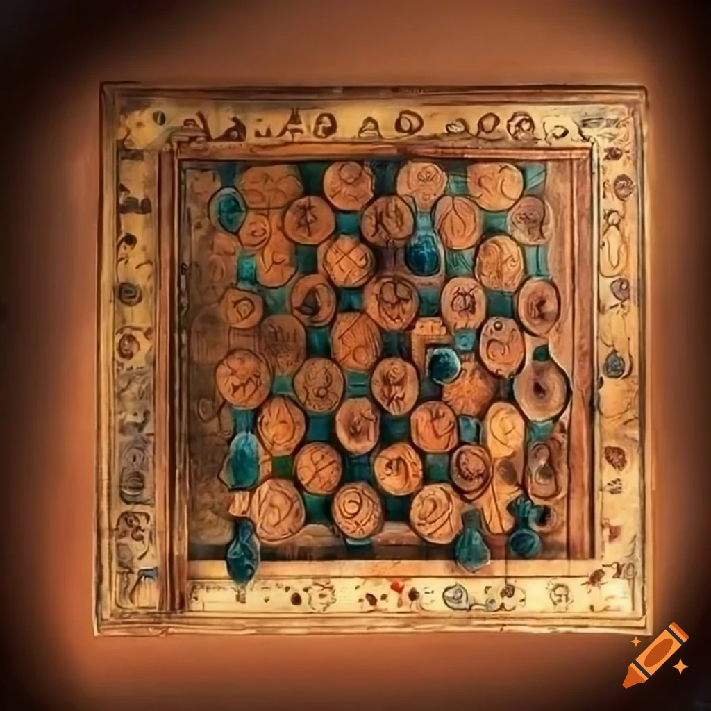 Ancient board game pasa