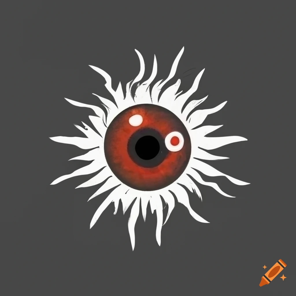 Eyeball meteor logo