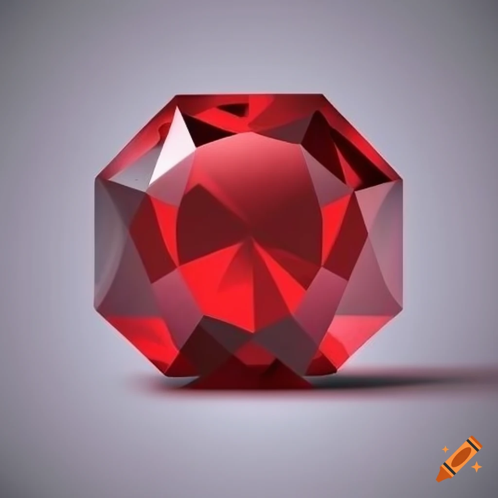 Red ruby symbol