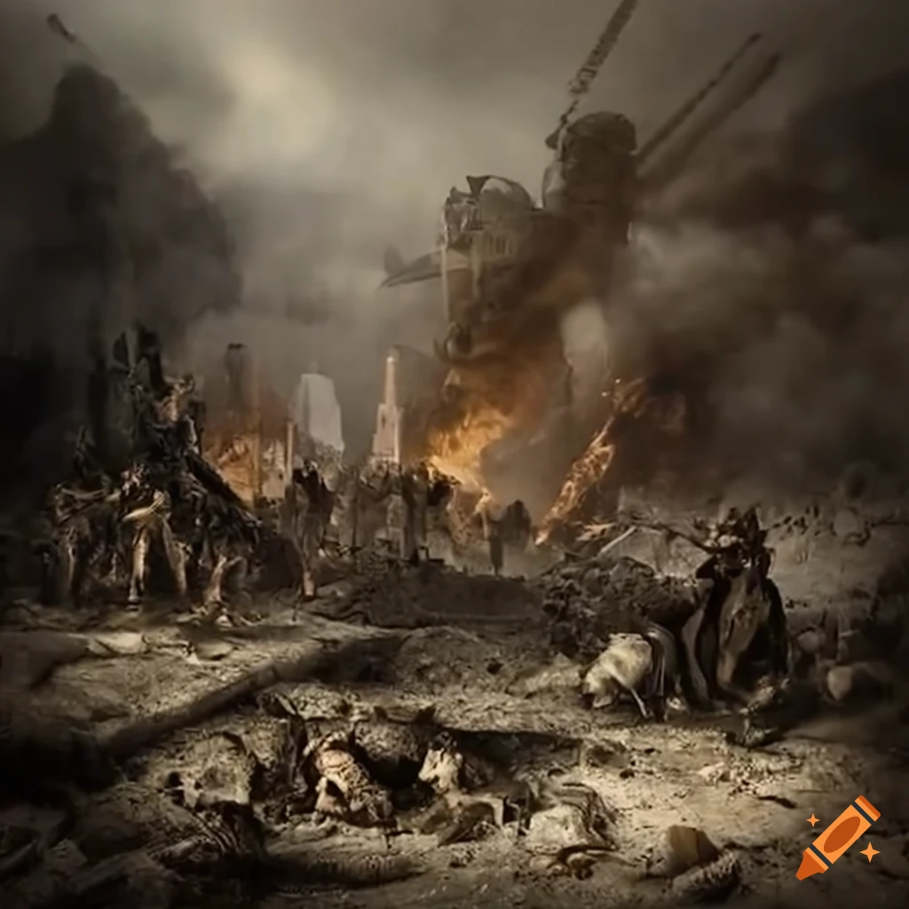 Cluthlus and Tiamat in a fierce battle with devastating attacks