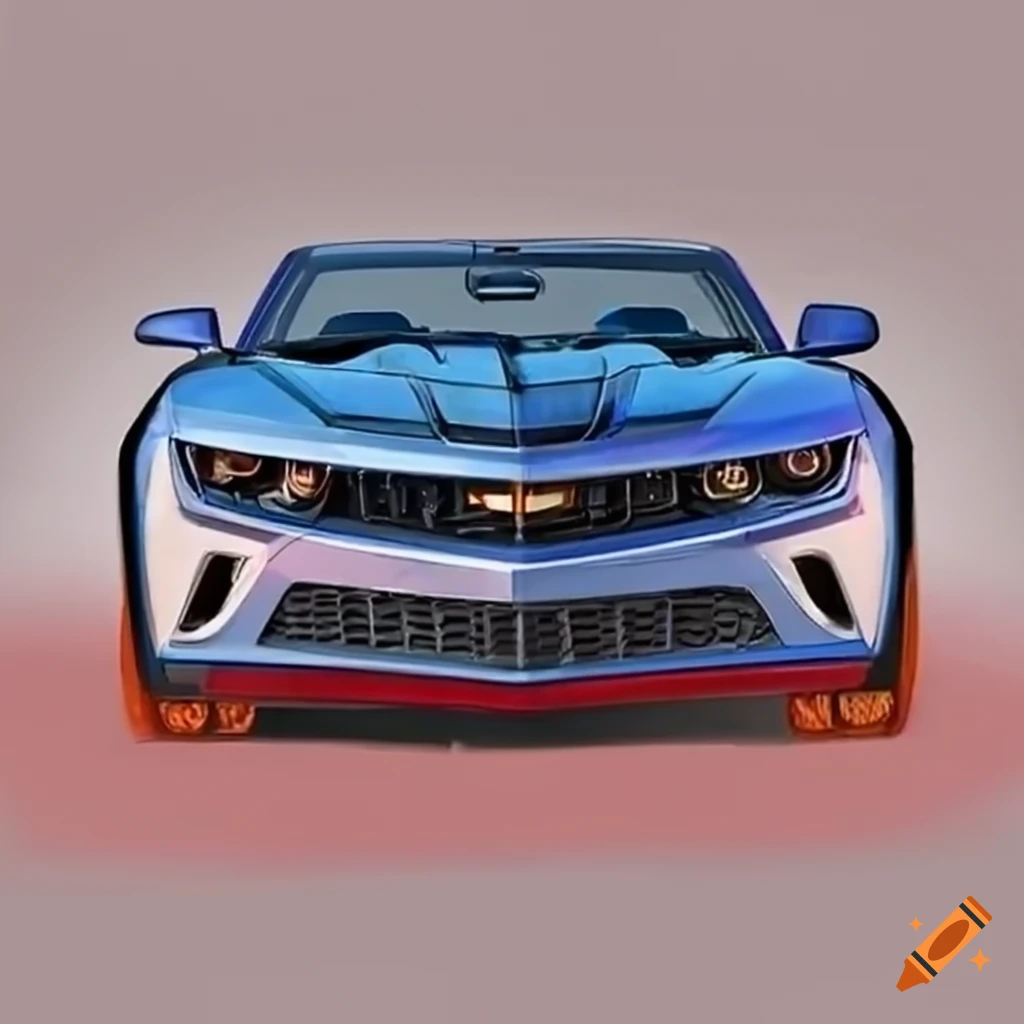 2015 Camaro convertible drawing