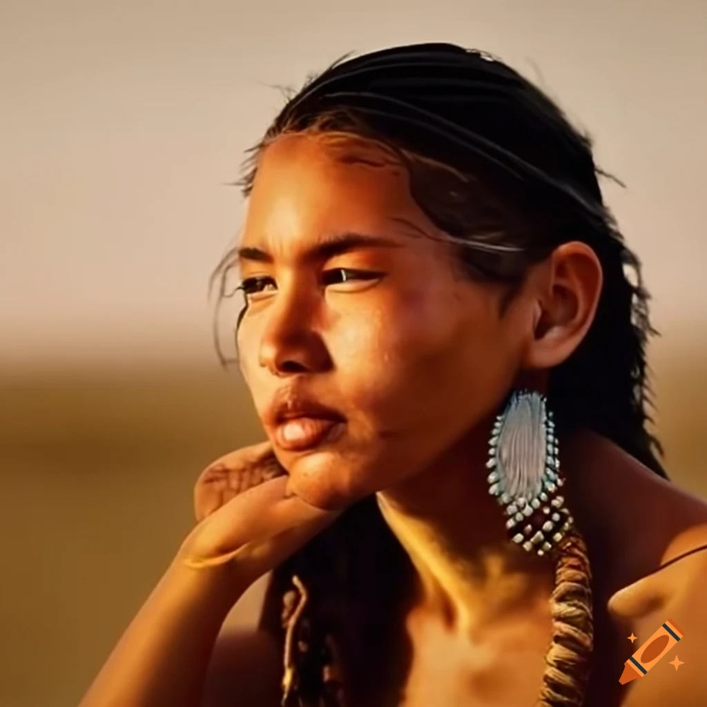 North American Native youth