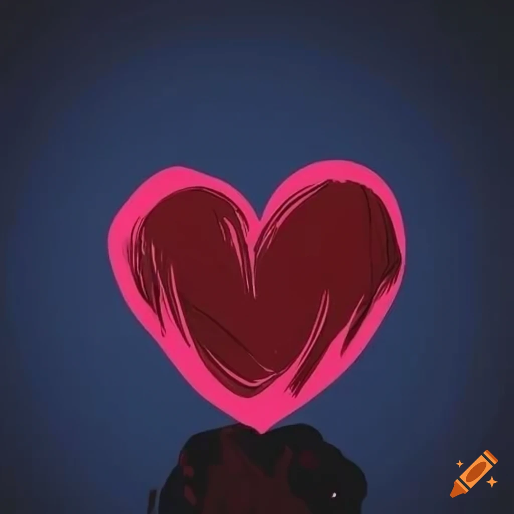 Hand drawn heart