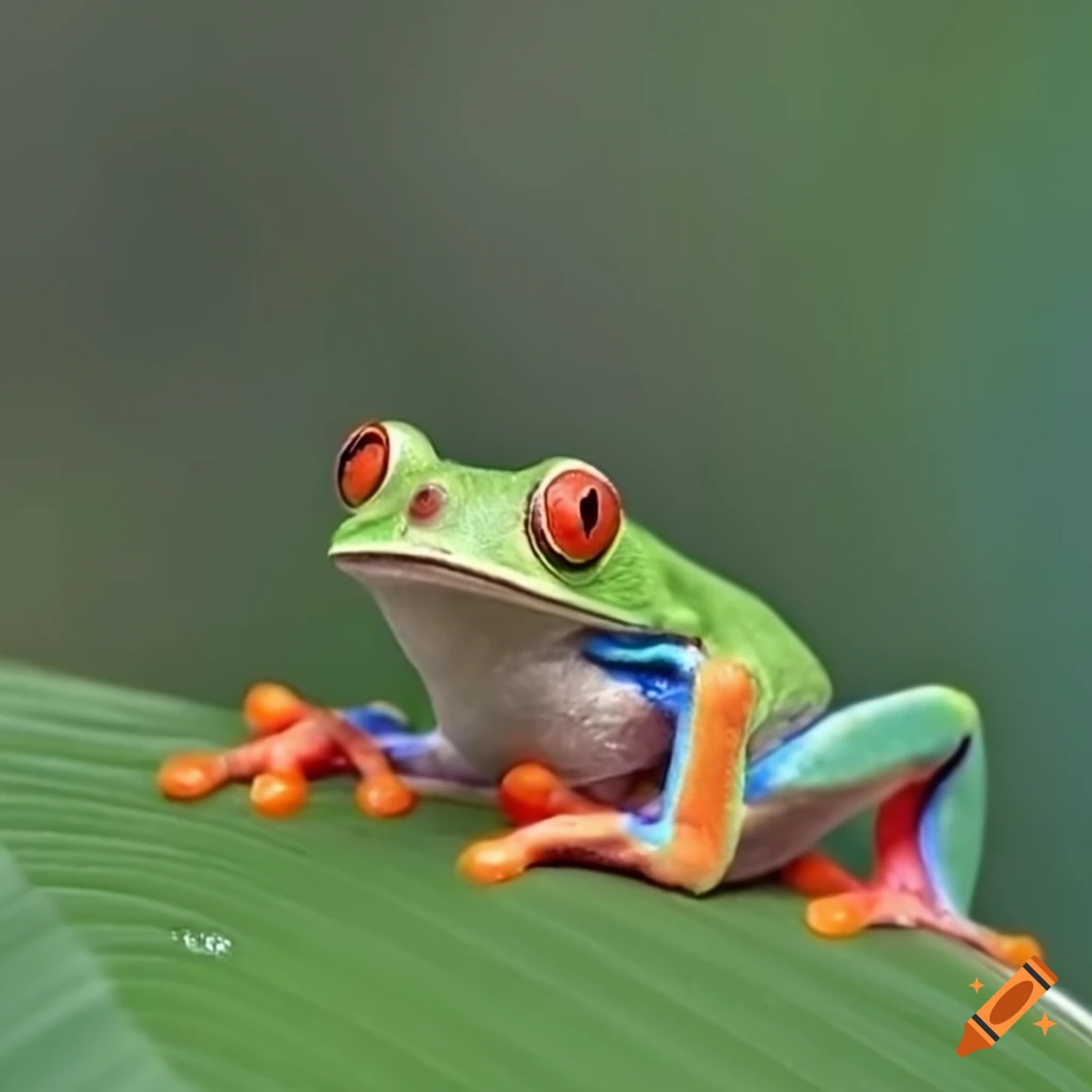 Red-eyed tree frog