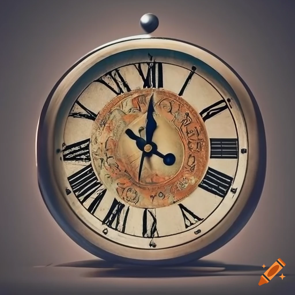Clock on Craiyon
