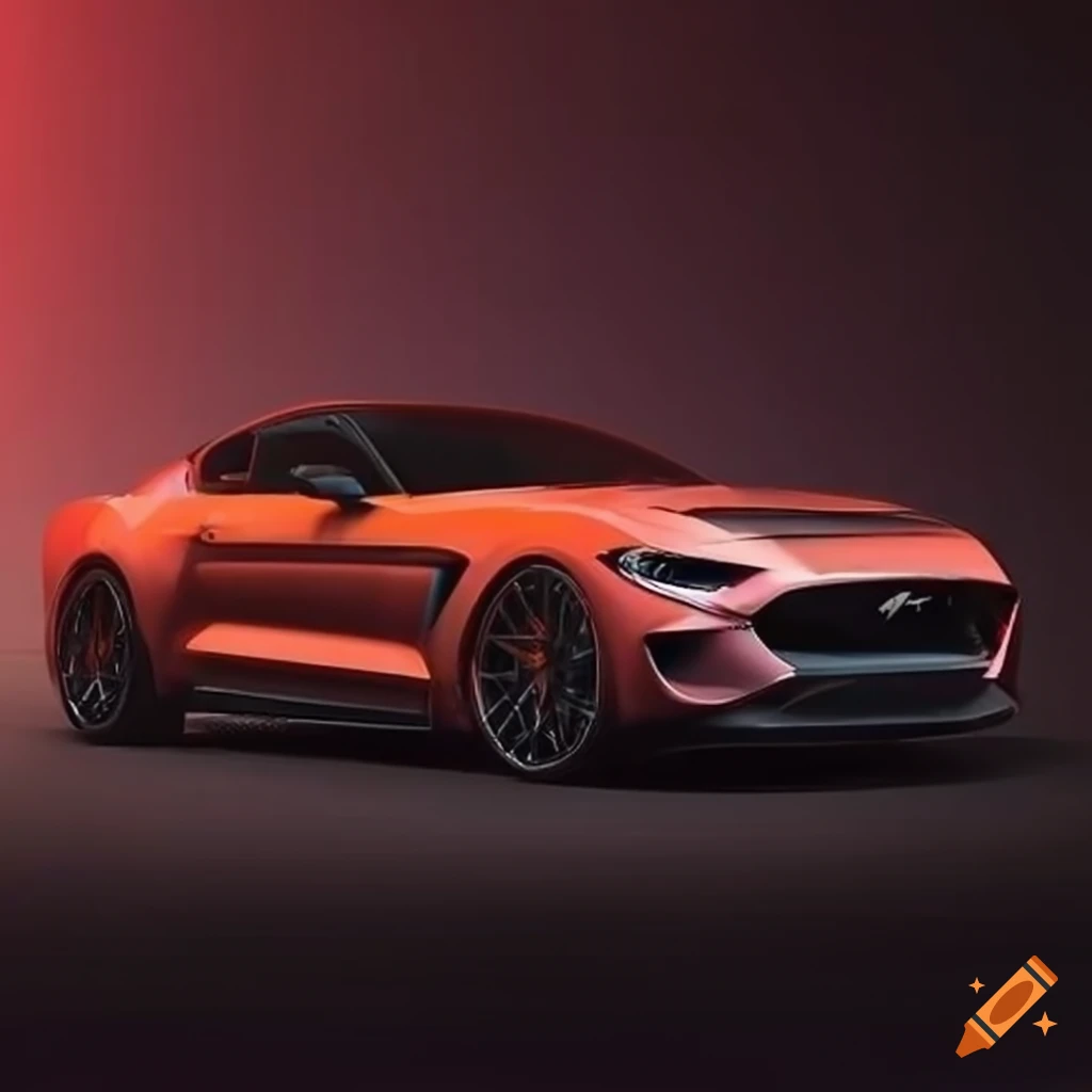 2025 Ford Mustang shooting brake stylized by Zagato with modern retro style