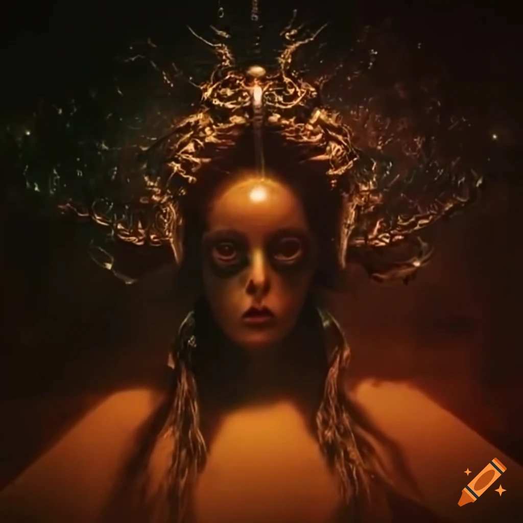 Ritual alien in dream trance