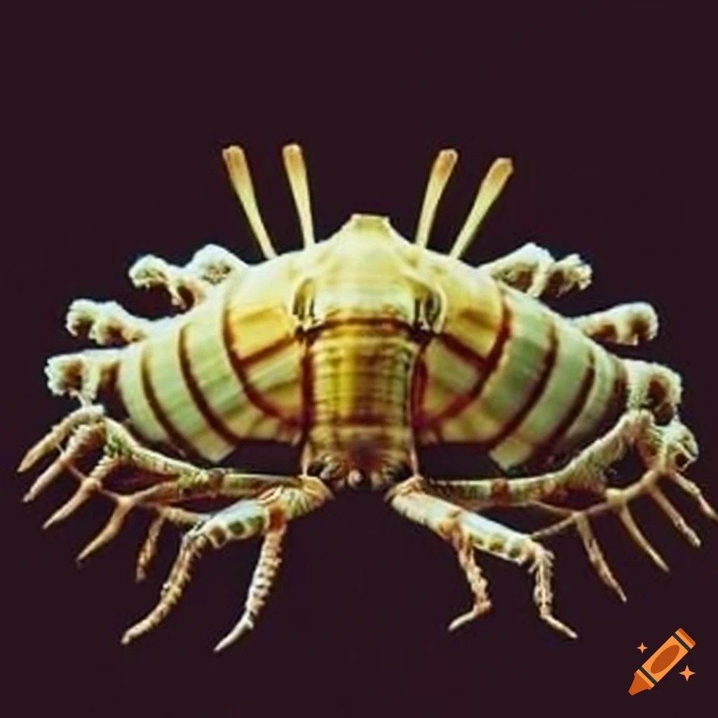 Haeckel shellfish in a full body pose