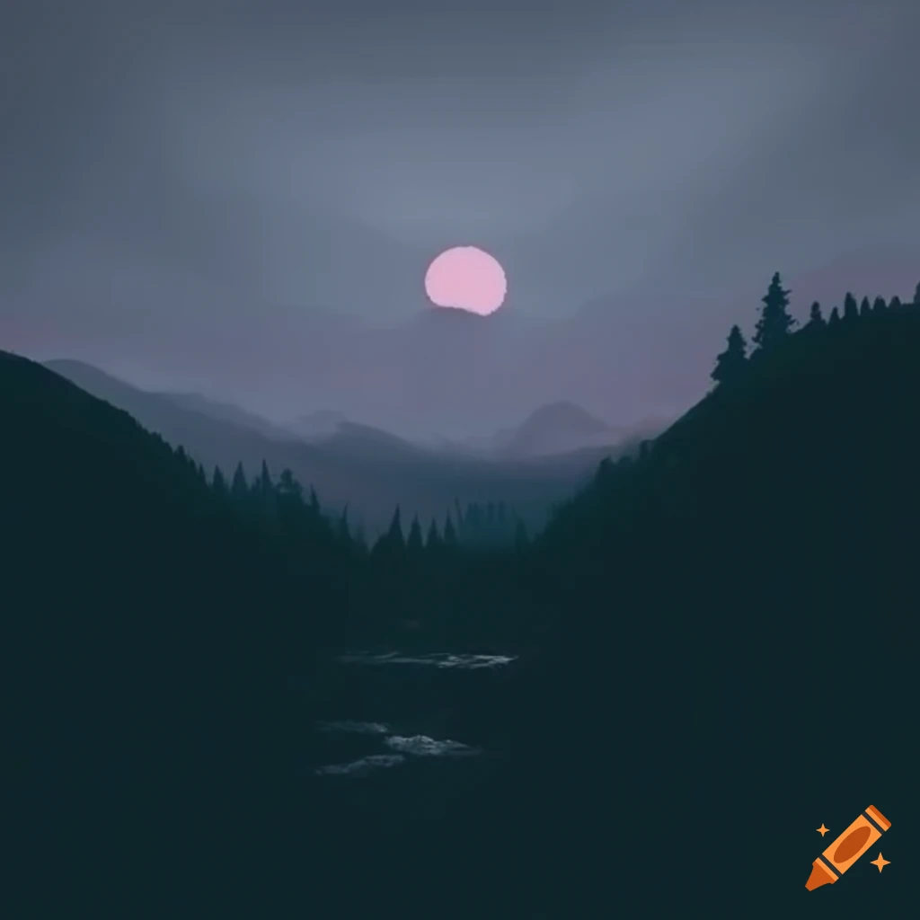 Scenic landscape view