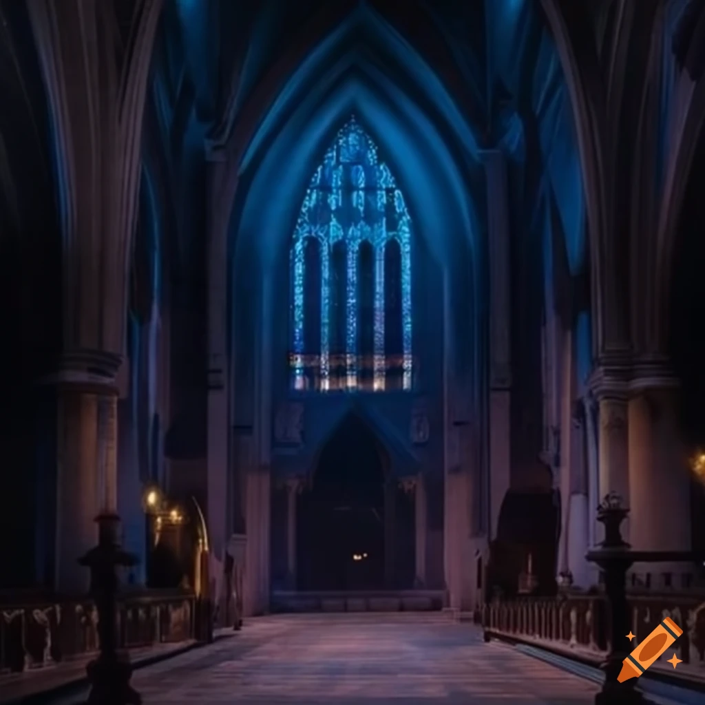 Ghostly church
