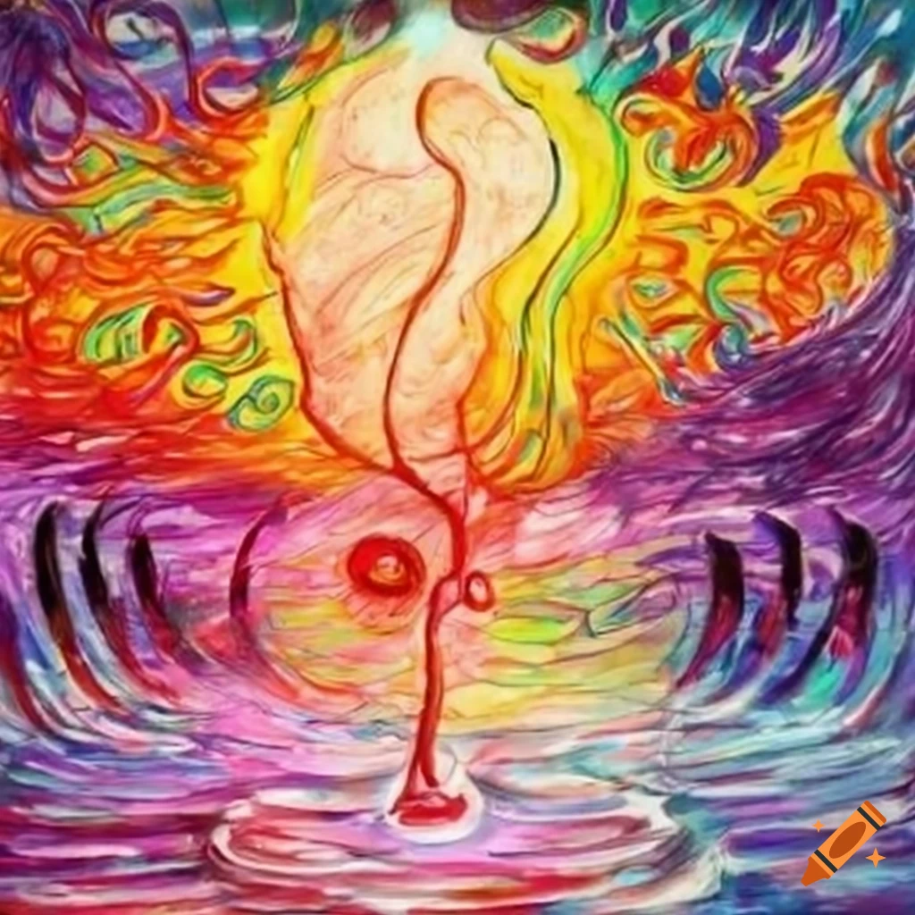 Drawing symbolizing harmony, healing, and hope