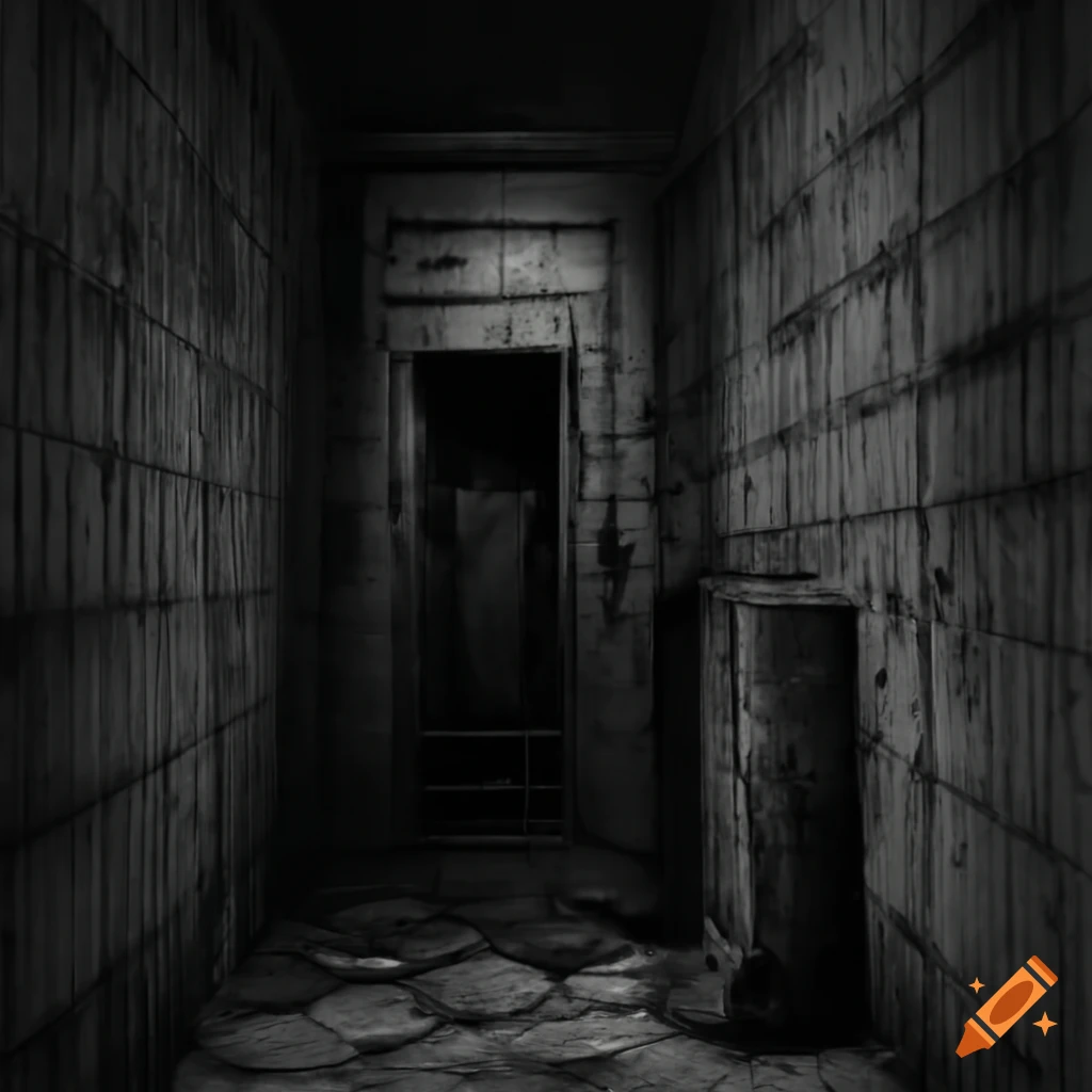 Dark creepy jail cells