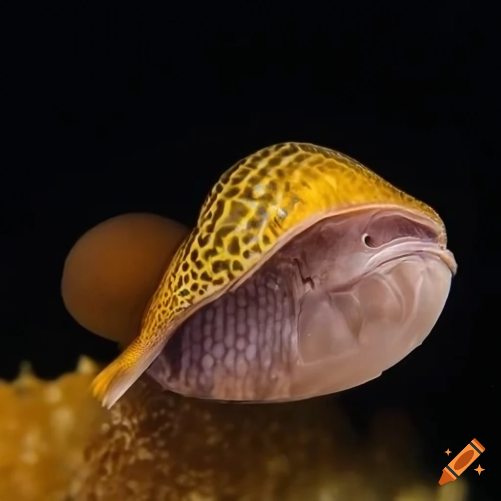 Various deep sea organisms like sea cucumbers, snailfish, xenophyophores, and predatory tunicates in the Mariana Trench
