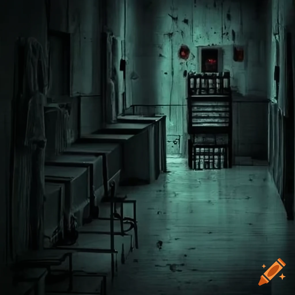 Dark creepy jail cells