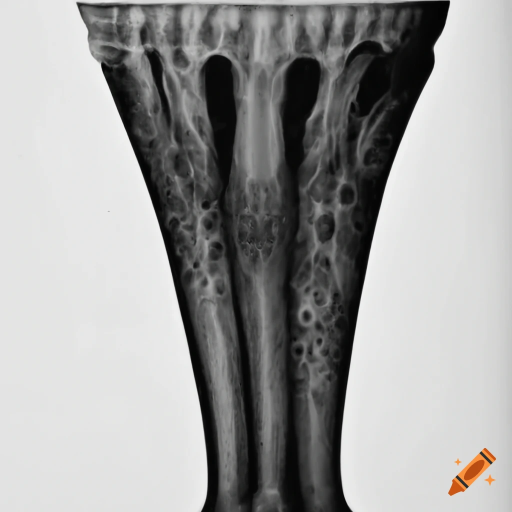 Mycenaean ceramic prehistorical vase with black glaze on white background