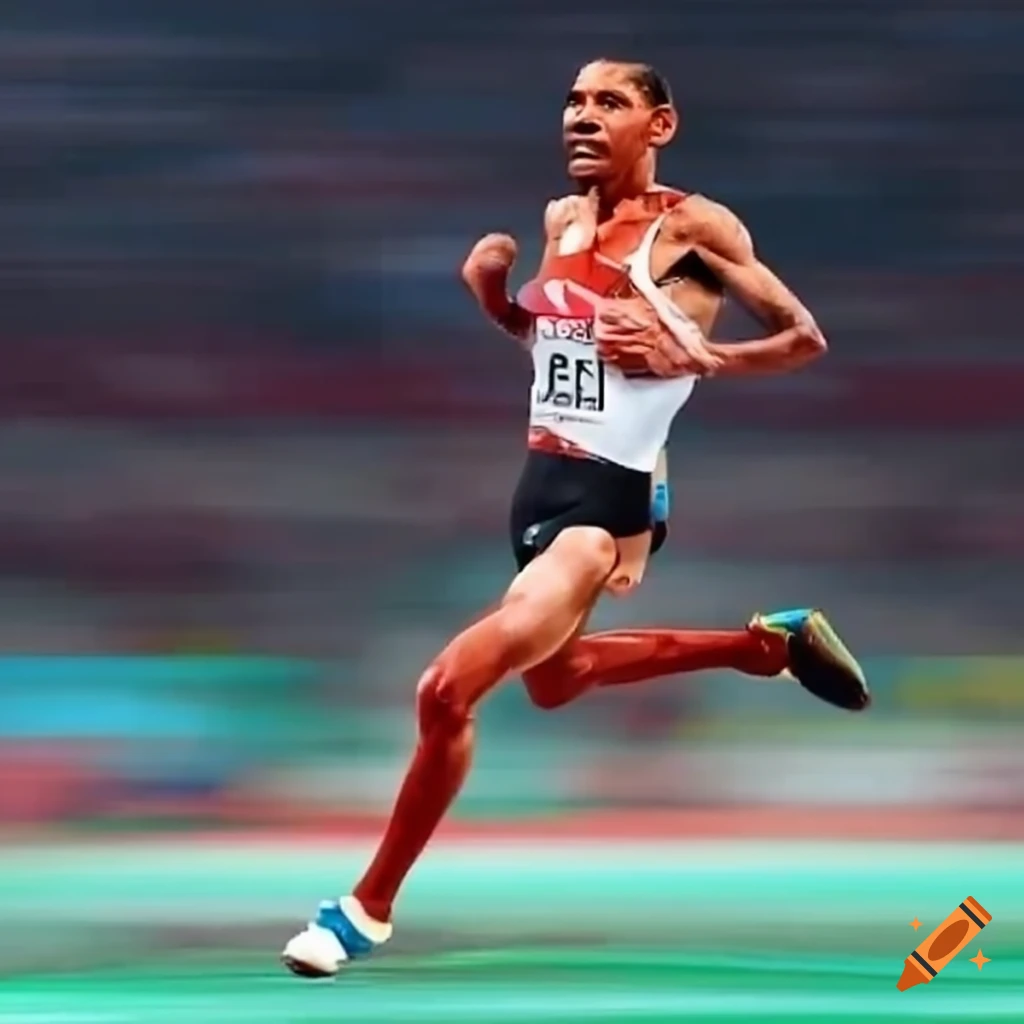 Olympics 3000 meter long jump event