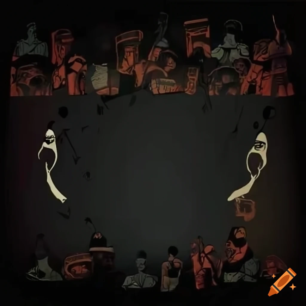 Rap music diss track cover background