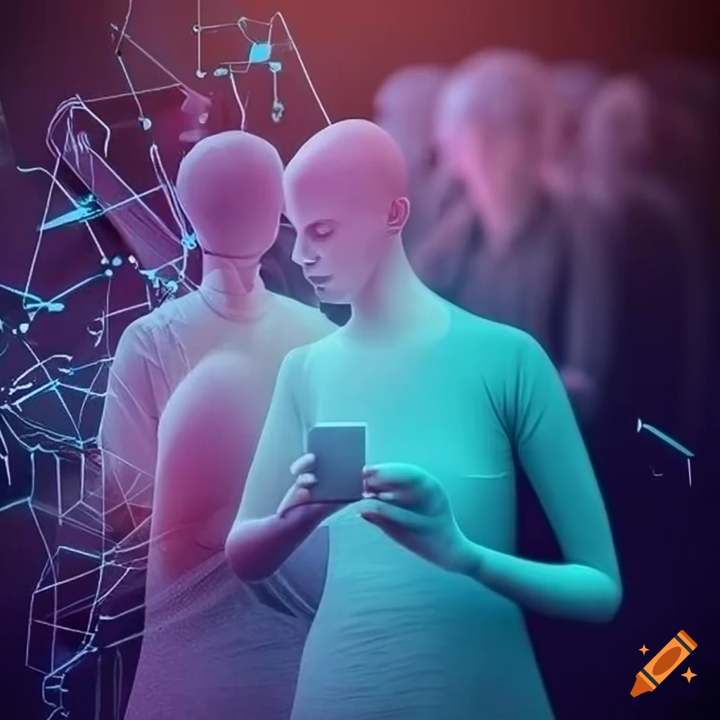 Individuals supporting each other in a substance addiction recovery group using a mobile application