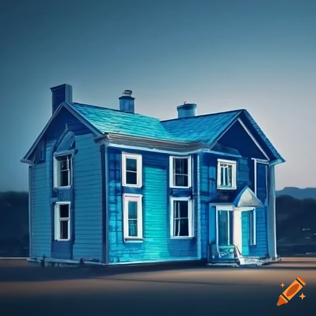 Blue house